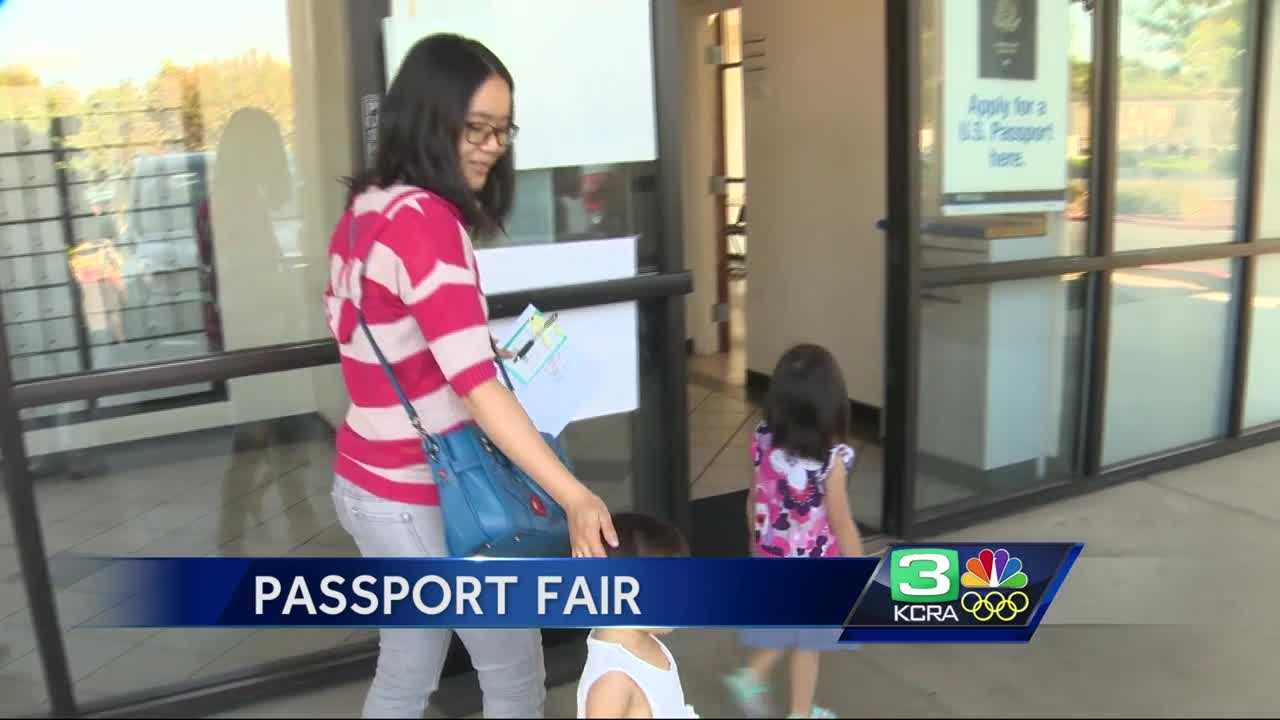 Hundreds apply for passports at Elk Grove fair
