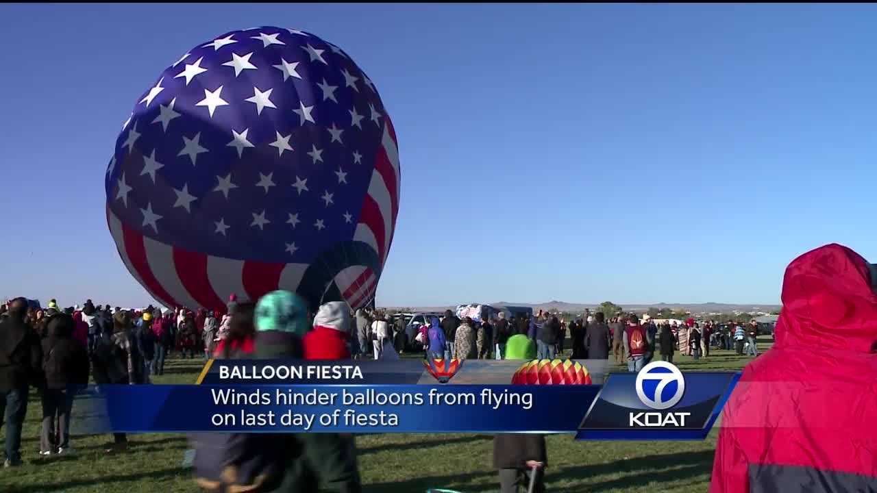 The final mass ascension for balloon fiesta never happened