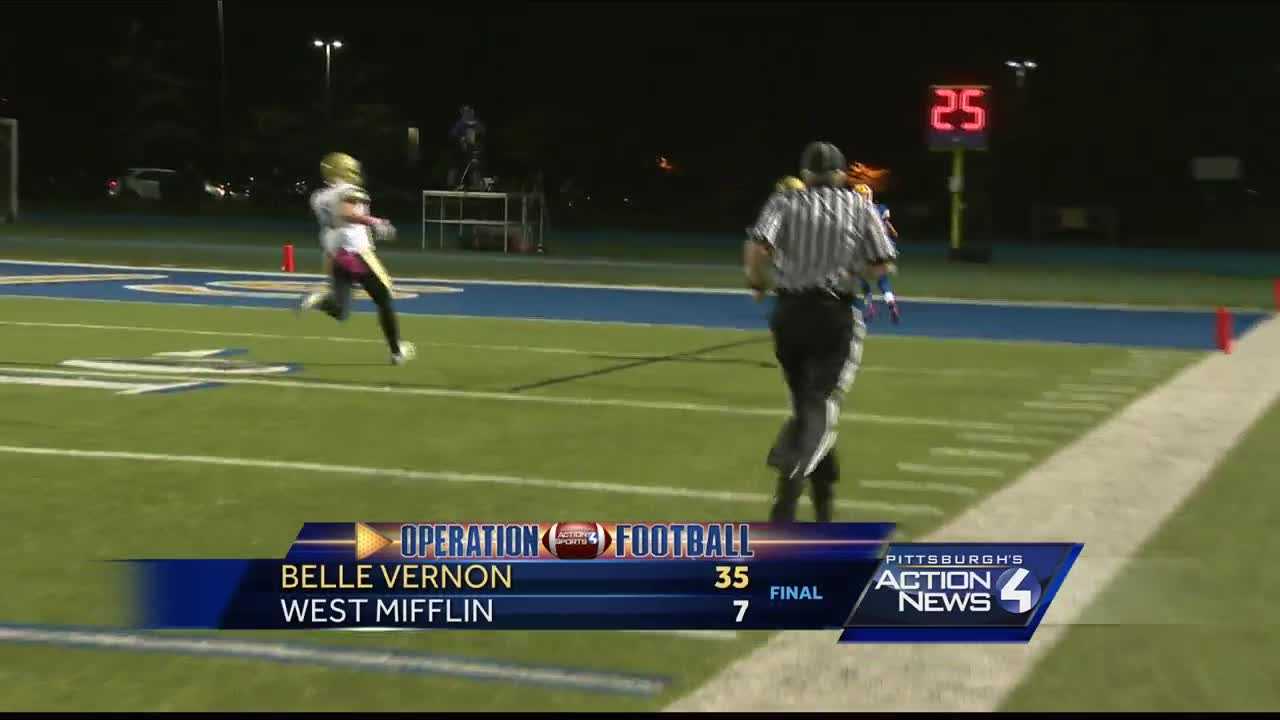 Operation Football: Belle Vernon at West Mifflin highlights