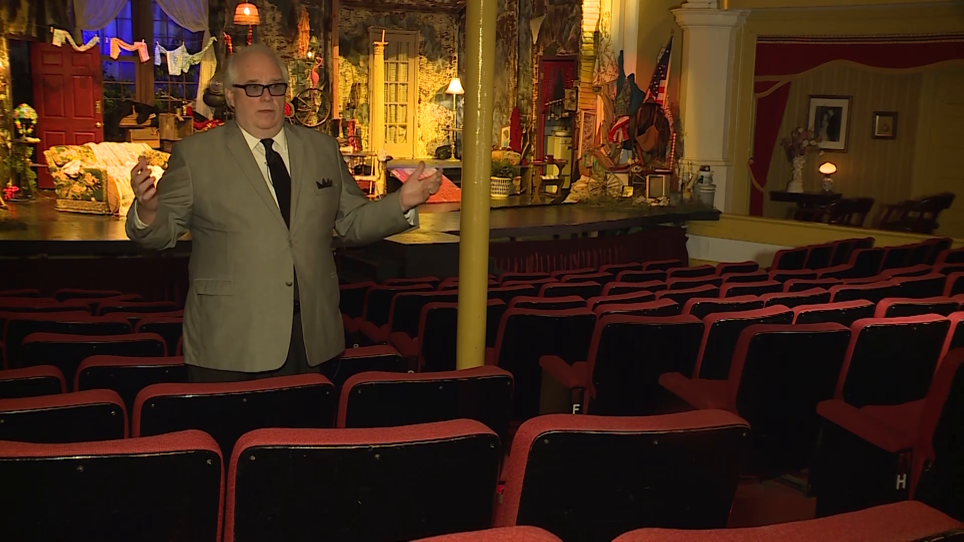 Spirit of actress often seen leading audience in ovation after performances