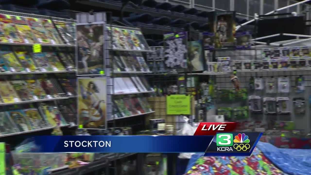 The world of comics come to Stockton