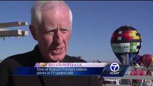 Meet one of Balloon Fiesta's oldest pilots