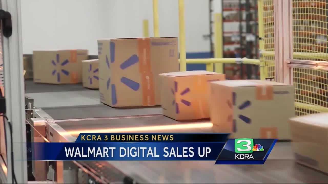 Business News: Walmart reports 63% rise in online sales