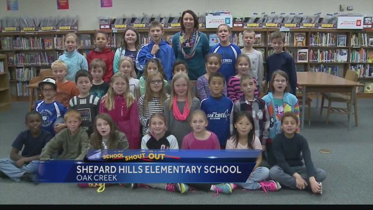 11/9 Shout Out 4th Graders, Shepard Hills Elem., Oak Creek