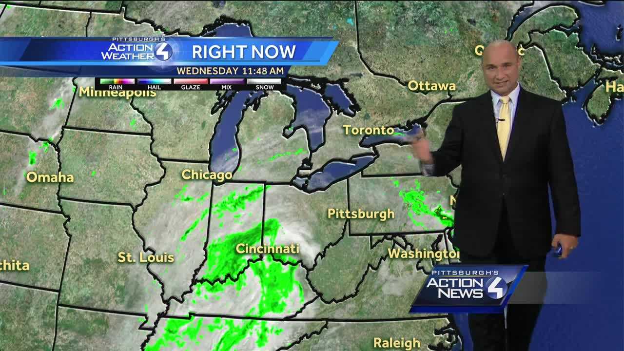Forecast: Mostly cloudy with late showers