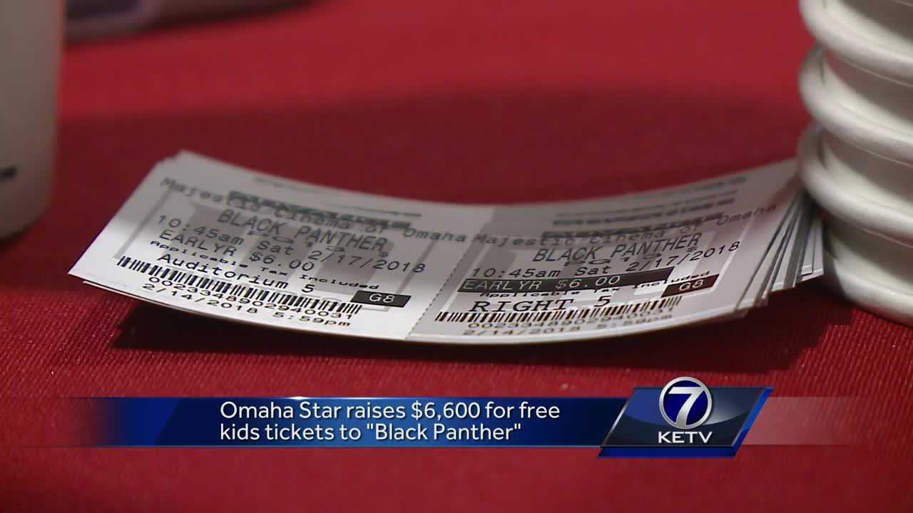 Omaha Star raises money for kids free admission to "Black Panther"