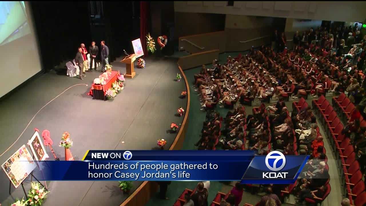 Community gathers for Casey Jordan