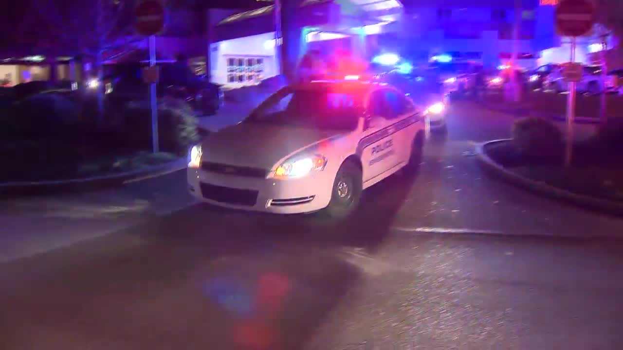 VIDEO: Procession leaves hospital after police officer killed in New Kensington