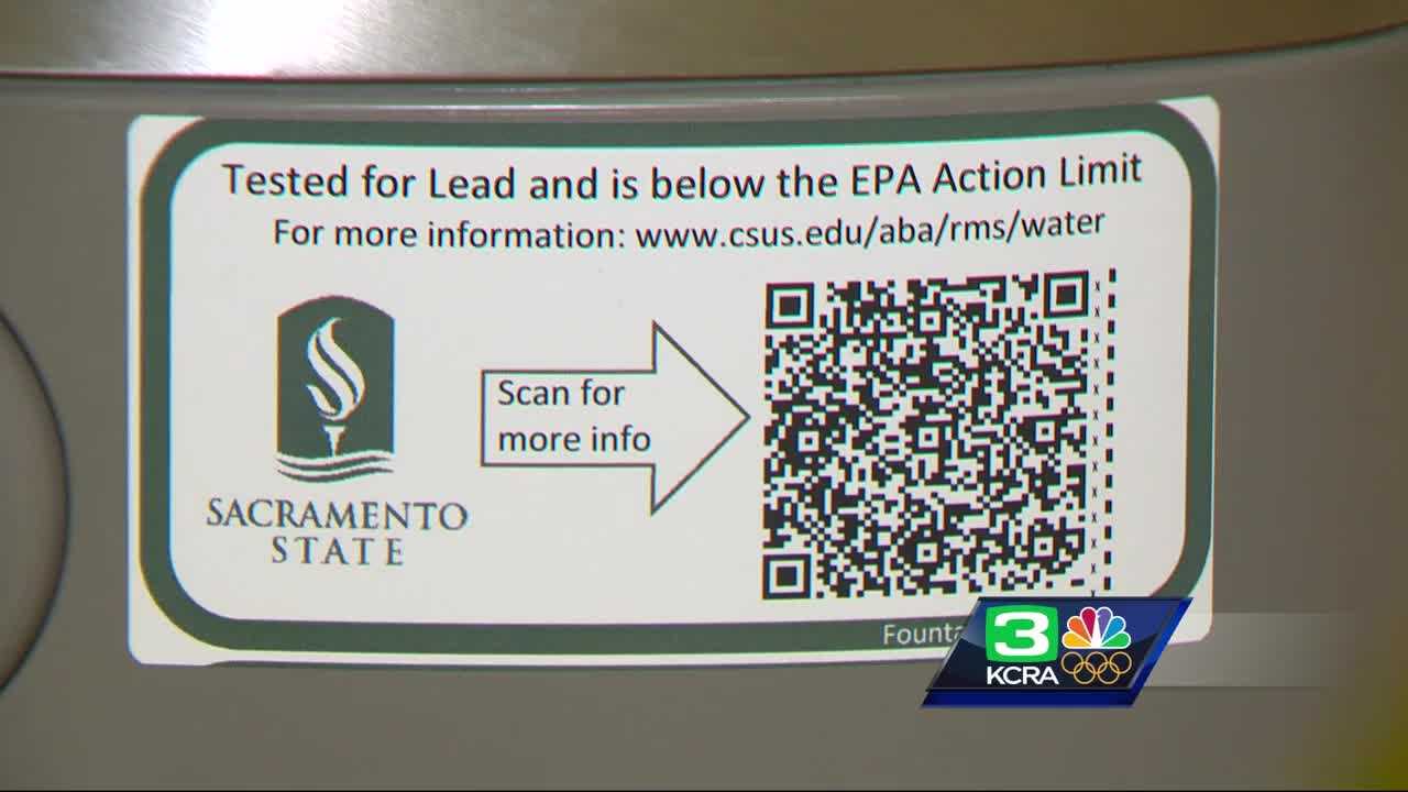 Stickers, phones will let Sac State students check water fountain safety
