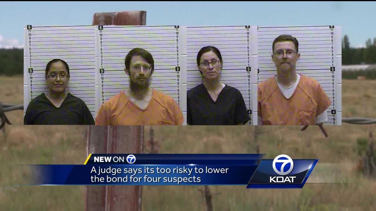 Judge says it's too risky to lower bond for religious group suspects