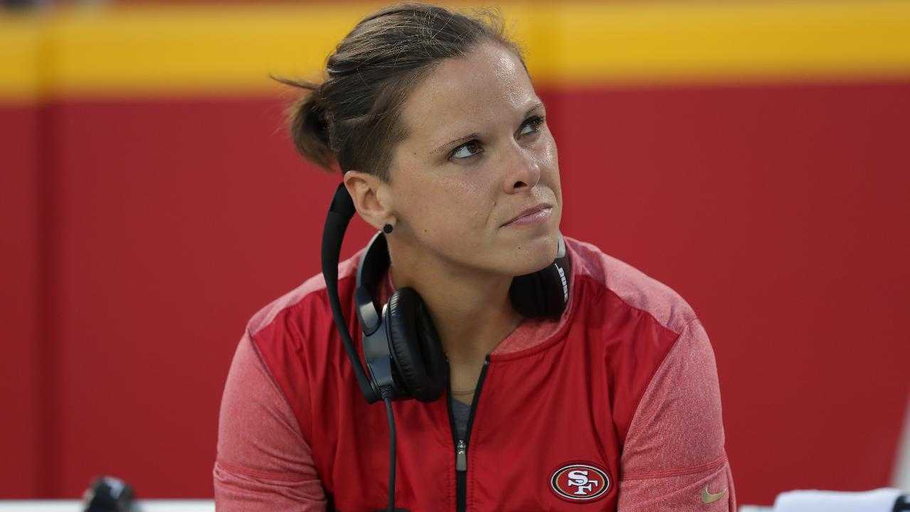 49ers assistant coach Katie Sowers becomes NFL's first openly LGBT coach