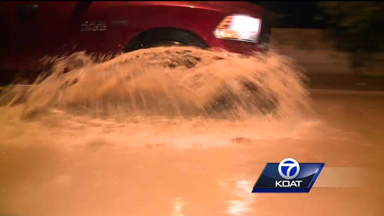 More rain slams Belen after damaging weekend storm