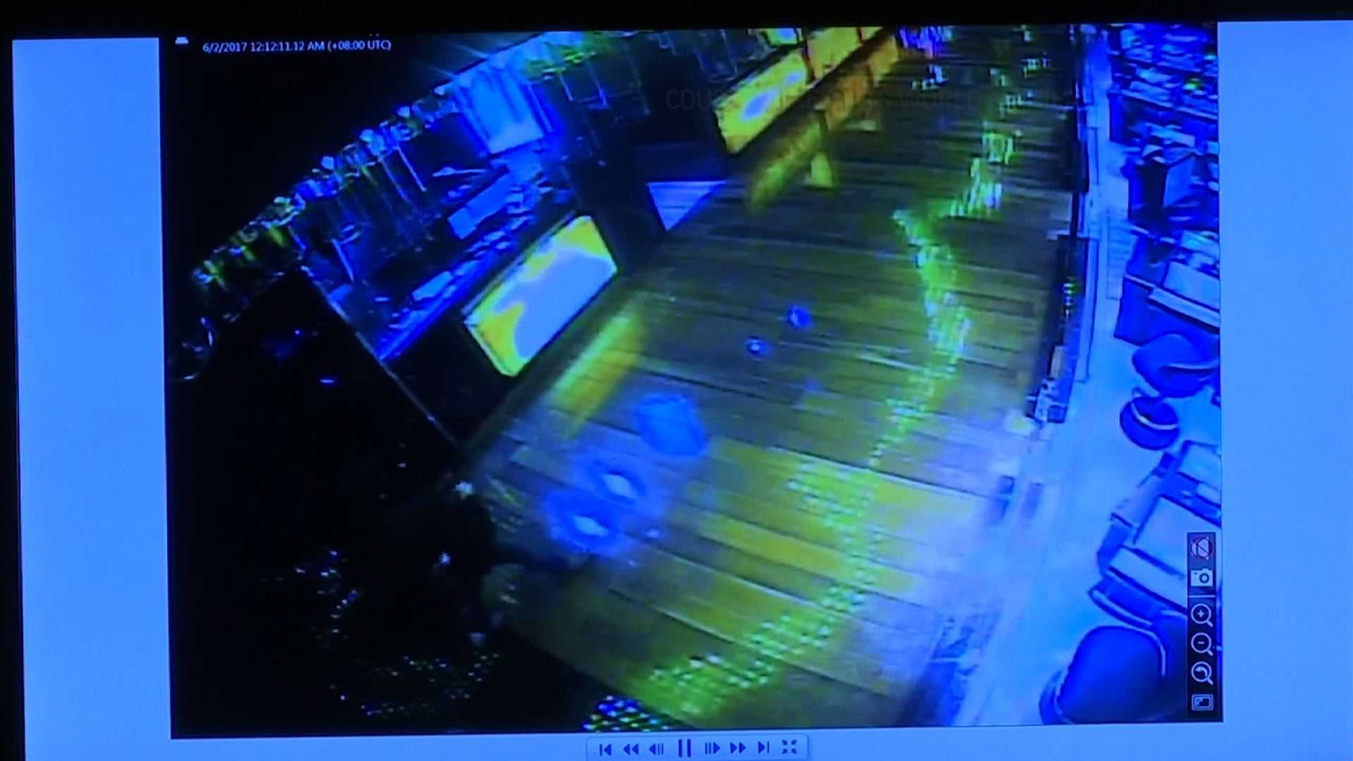Casino security video shows Manila gunman's attack