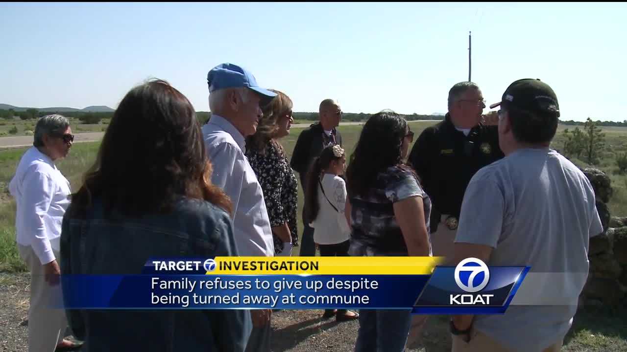 Family refuses to give up despite being turned away at religious commune