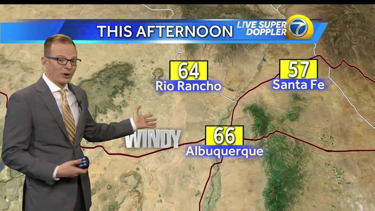 Byron Morton's Warm and Windy Saturday Forecast