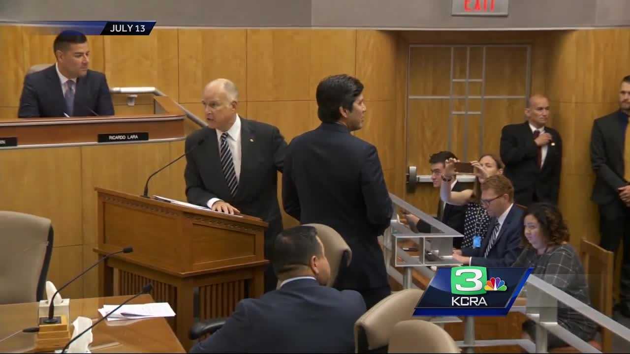 Gov. Brown looks for votes to pass climate change bill