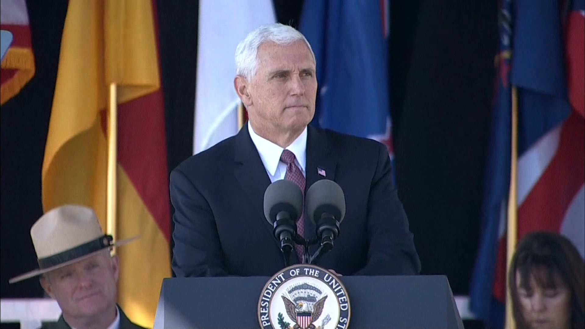 Vice President Pence grateful for 'courage and selflessness' of Flight 93's heroes