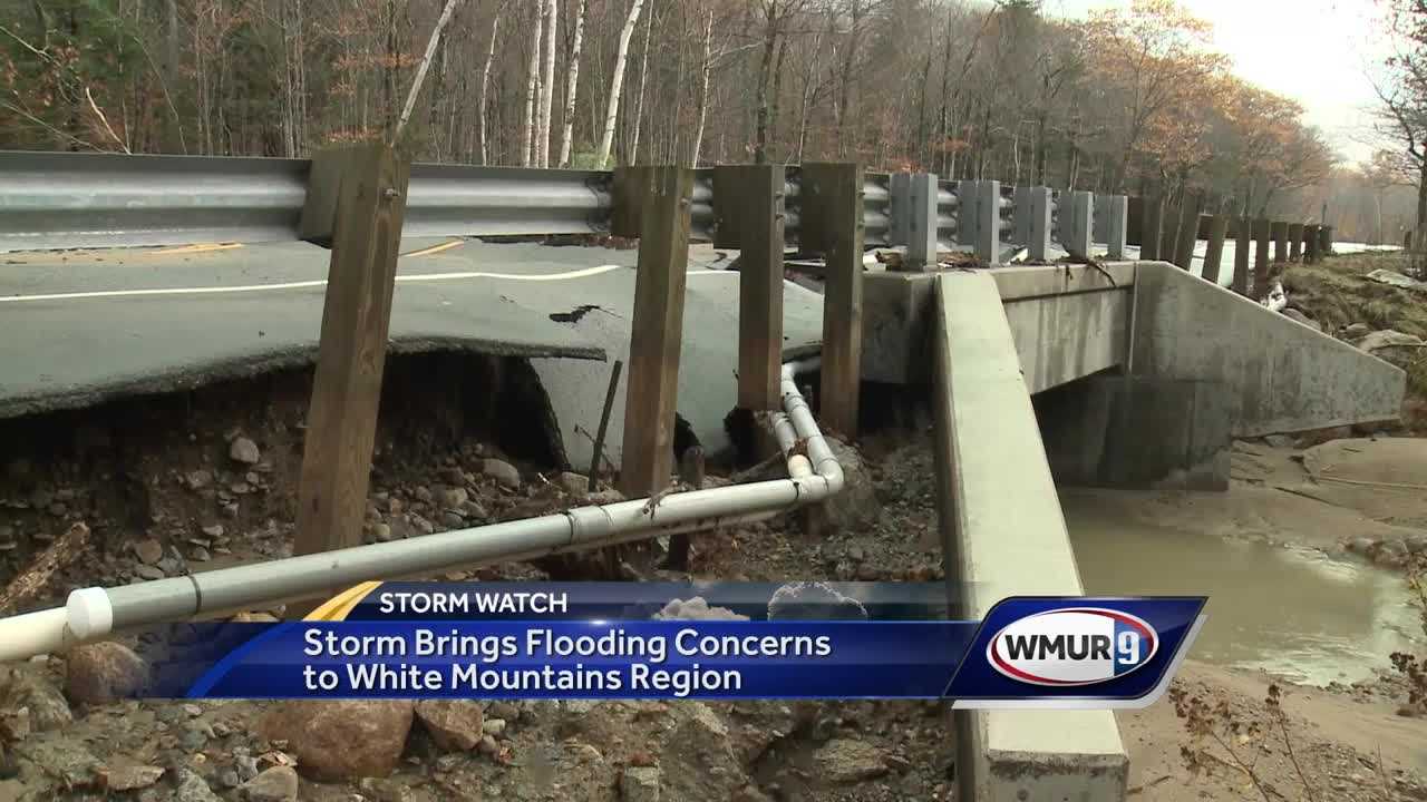 Storm brings flooding concerns to White Mountains region - New ...