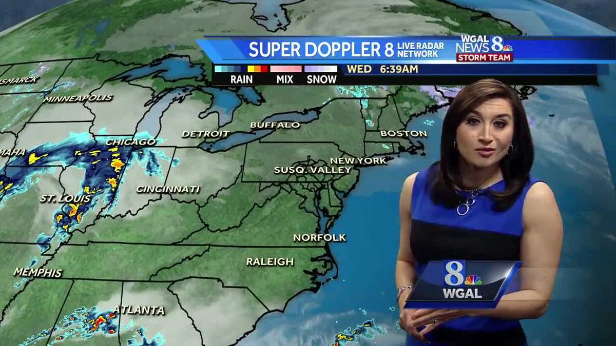 Showers on the way - See when they get here in Christine's forecast