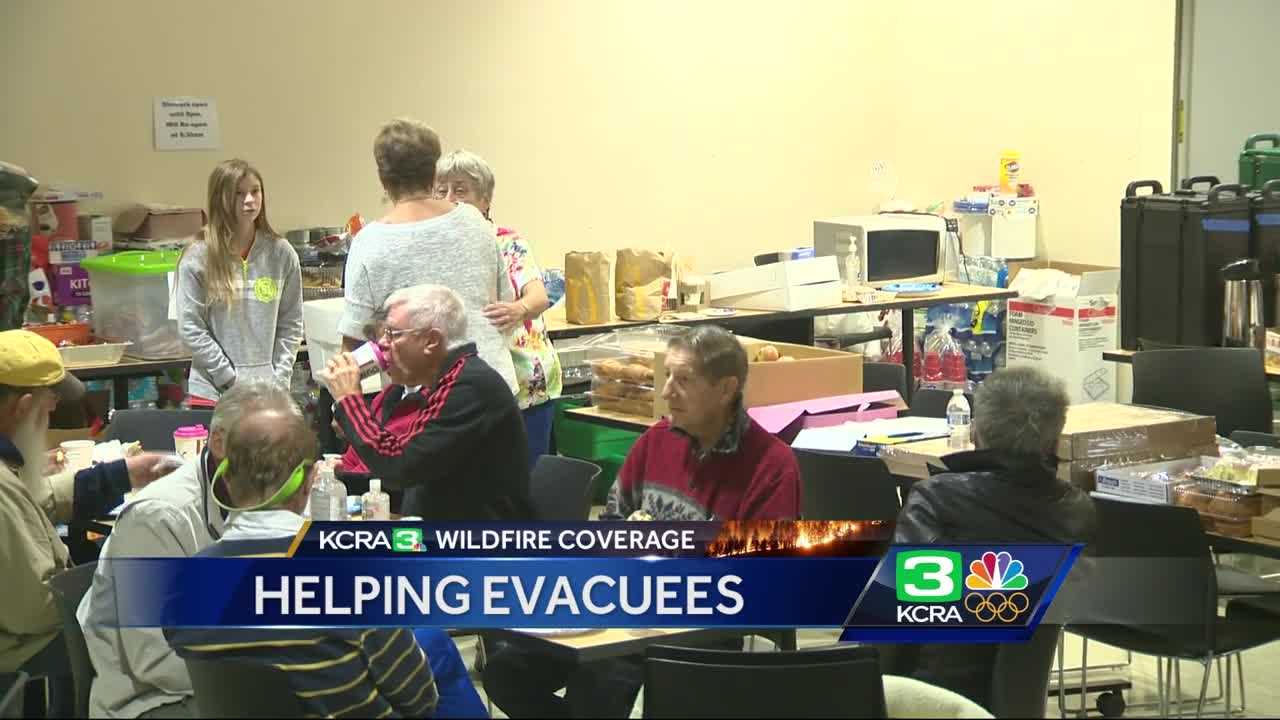 Evacuees escape to Fairfield shelter: 'We're very fortunate'