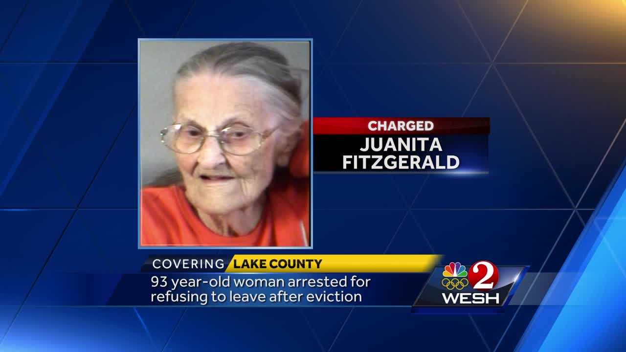 93 Year Old Woman Arrested Refused To Leave After Eviction Officials Say Orlando News