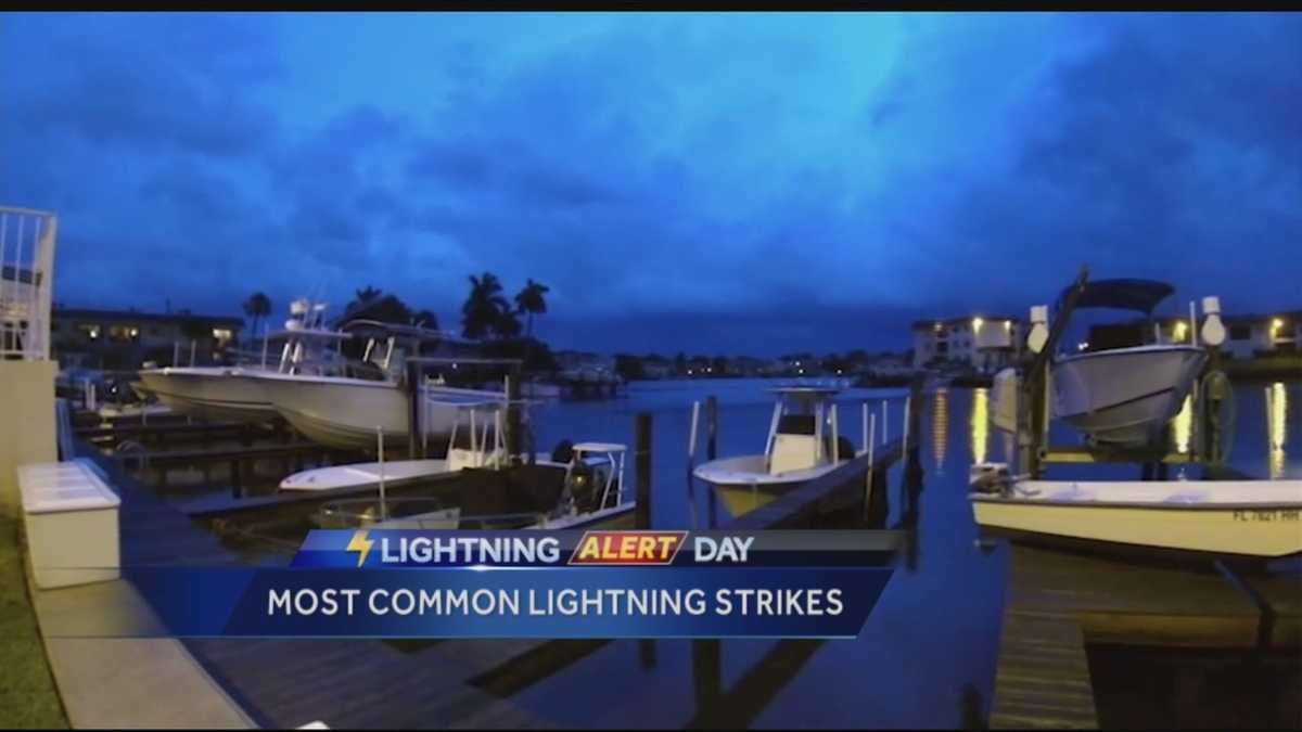 Lightning Alert Day The 3 most common places to get struck