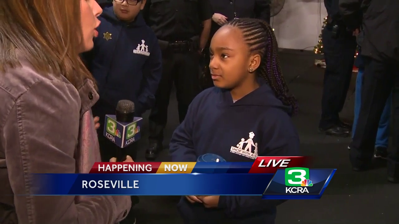 Shop with a cop day in Roseville