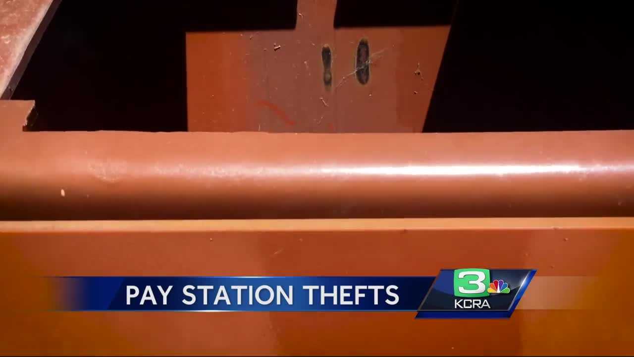 Thieves target Sacramento parking pay stations