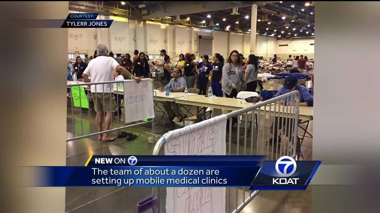 Santa Fe firefighter leads group helping in Harvey's aftermath