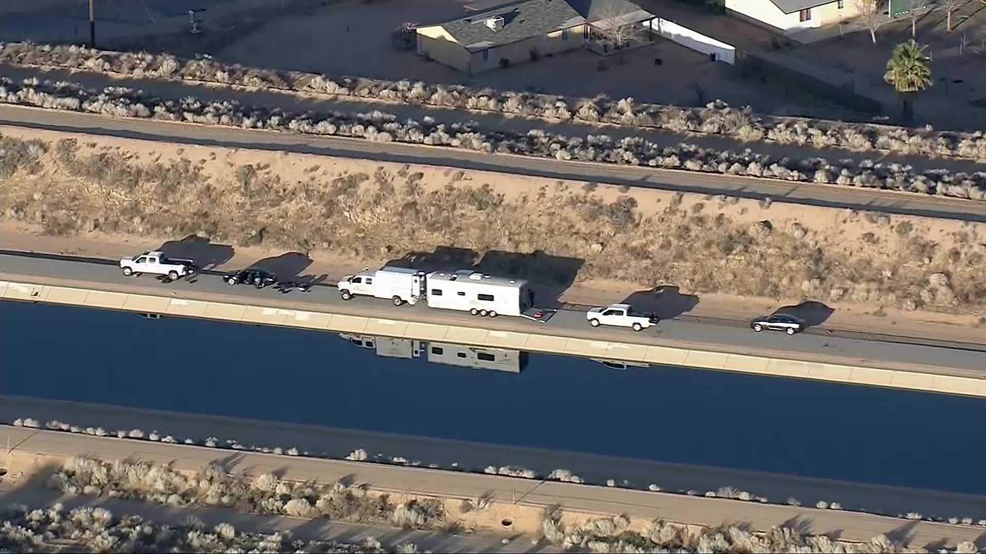 Man dies after rescuing son from California aqueduct