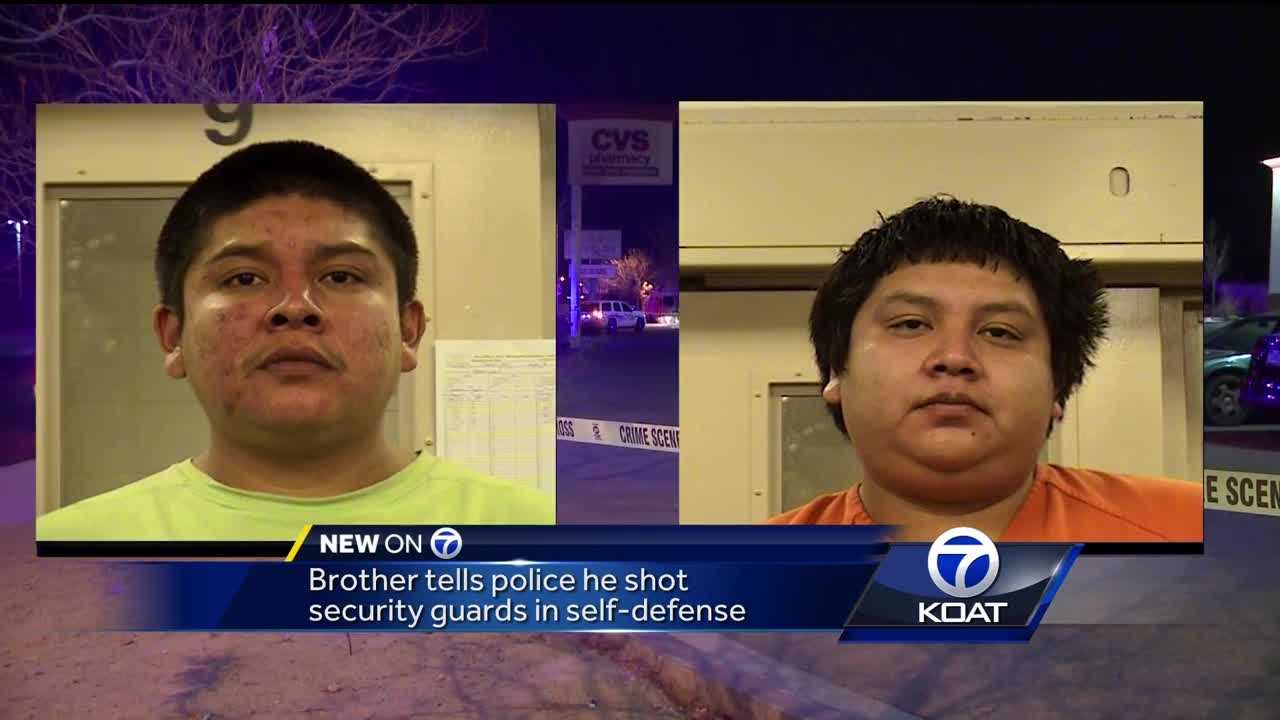 CVS shooting suspect says he was defending his brother