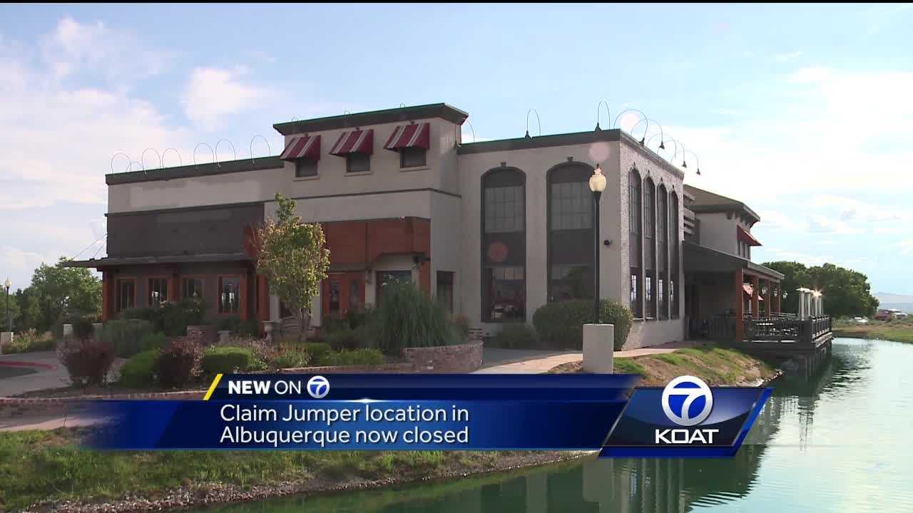 Claim Jumper closes its doors in Albuquerque