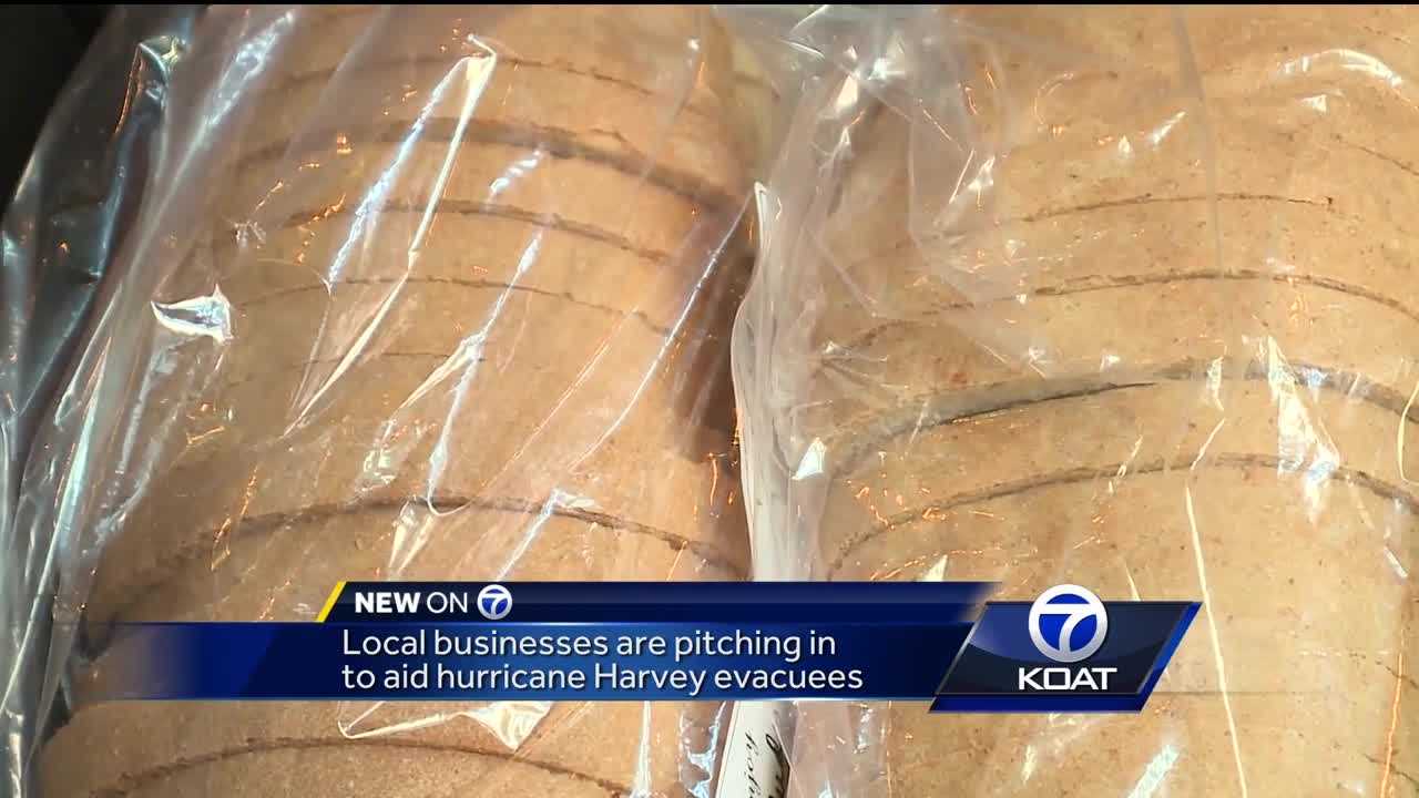 Local businesses pitch in to help Harvey evacuees