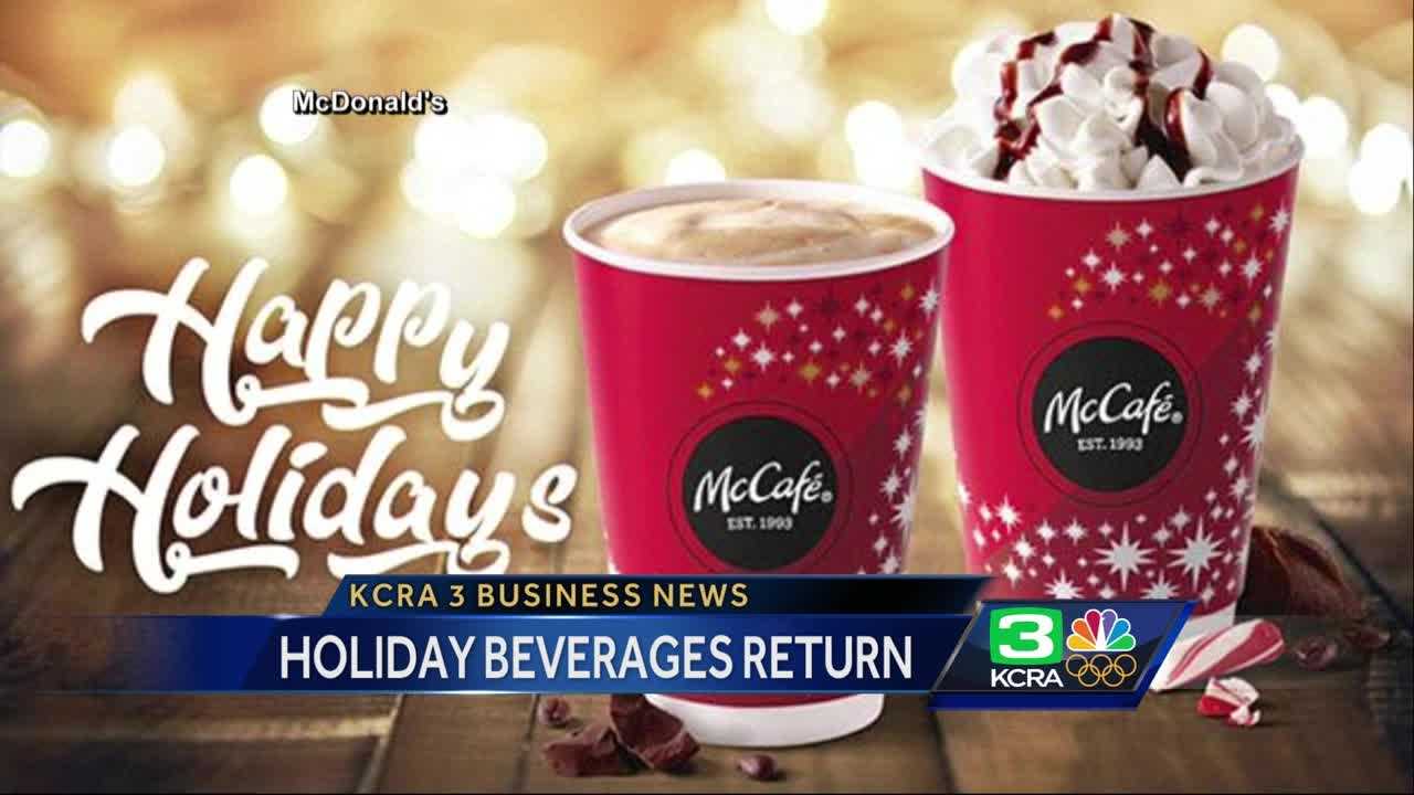 Business News: Holiday beverages return to McDonald's