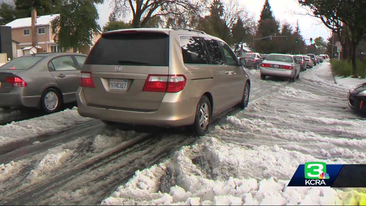 Sacramento residents still feeling effects of hail storm