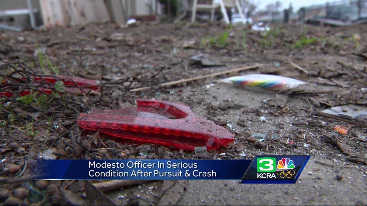 CHP: DUI driver crashes into, injures Modesto officer