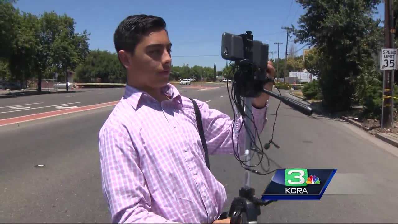 Stockton teen aspires to be news reporter, learns on-the-job