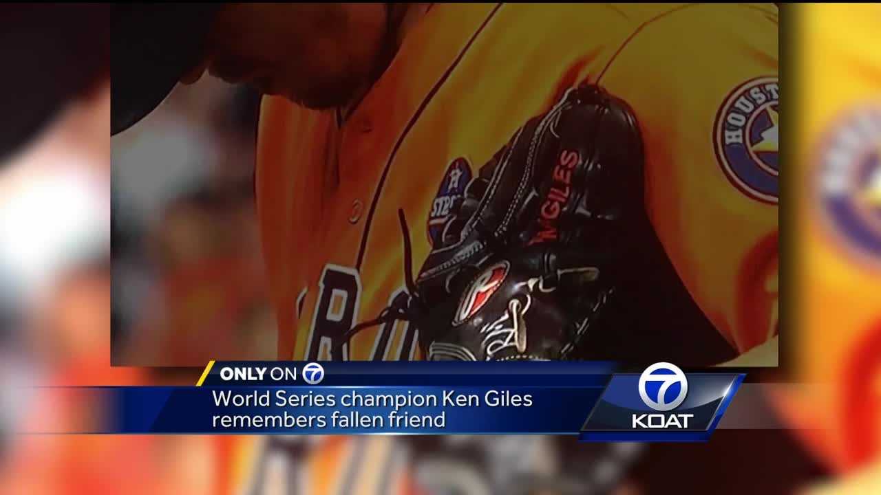 World Series champion Ken Giles remembers fallen friend