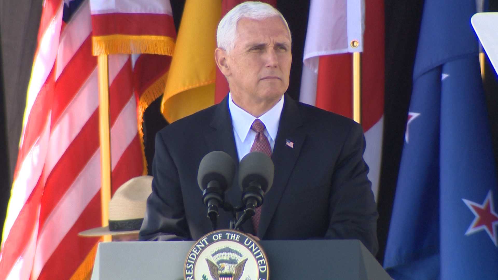 Full video: Vice President Mike Pence speaks at Sept. 11 ceremony at Flight 93 site