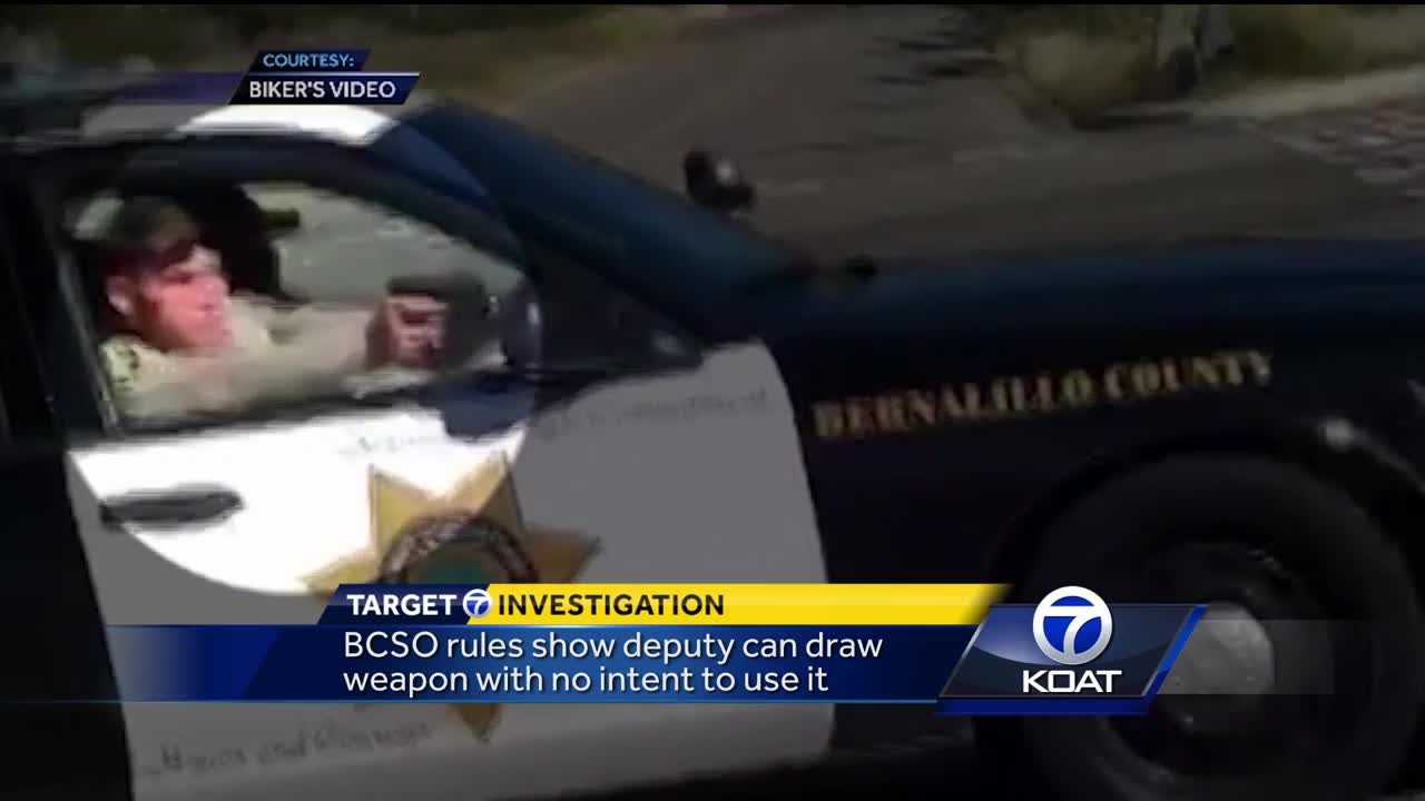 BCSO rules: Deputy can draw weapon without intent to use it