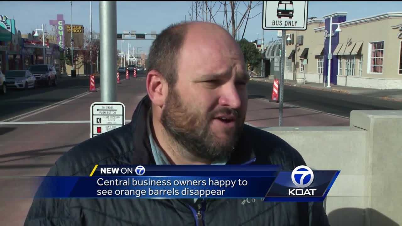 Orange ART barrels begin to disappear