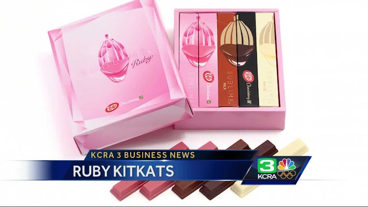 Business News: Nestle is making a pink KitKat from ruby chocolate