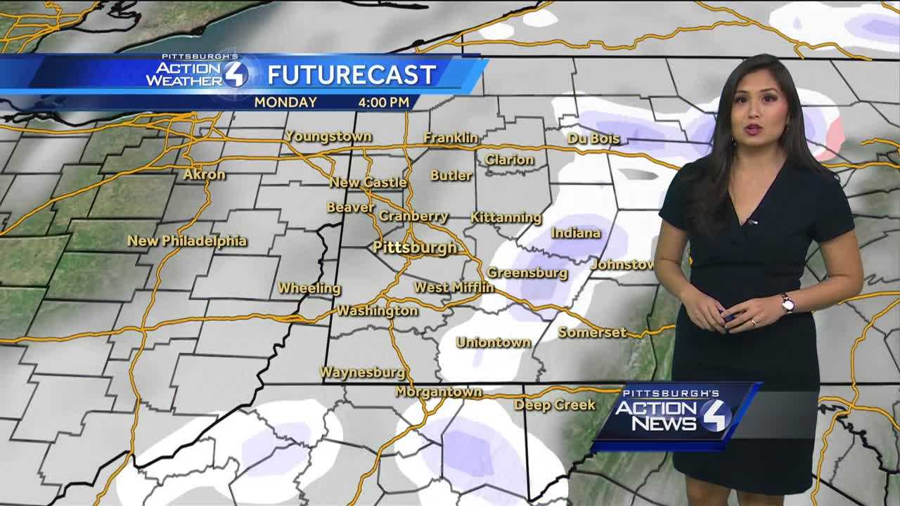 Warm but Wet Saturday