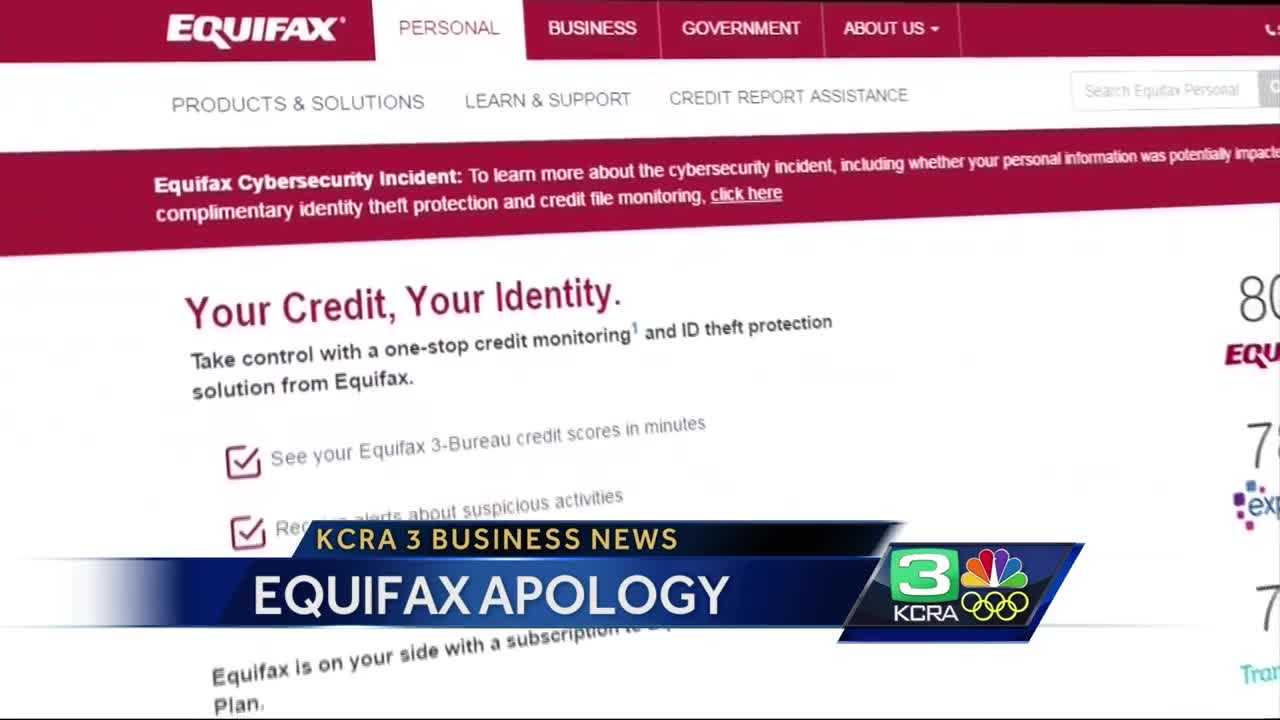 Business News: Equifax apologizes