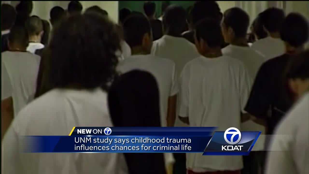 UNM study explores how childhood trauma could lead to criminal life
