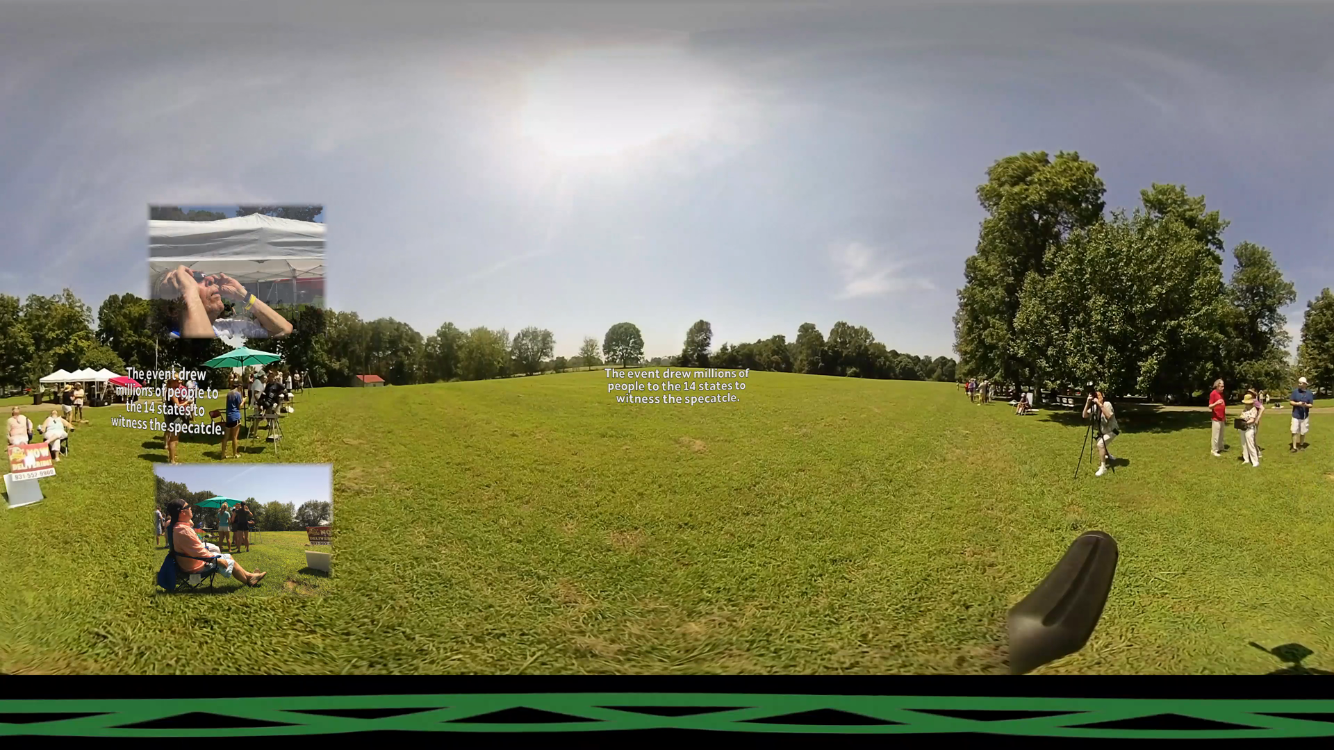 Relive the Great American Eclipse with 360 video