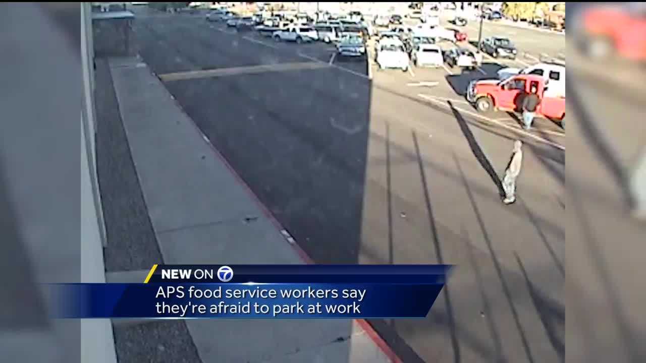 APS employees say they're afraid to park at work