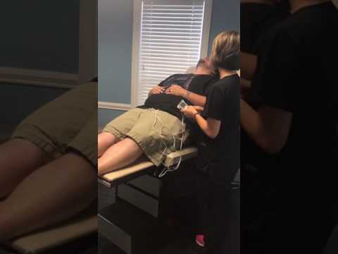 Dad-to-be tries out labor simulator, with funny results