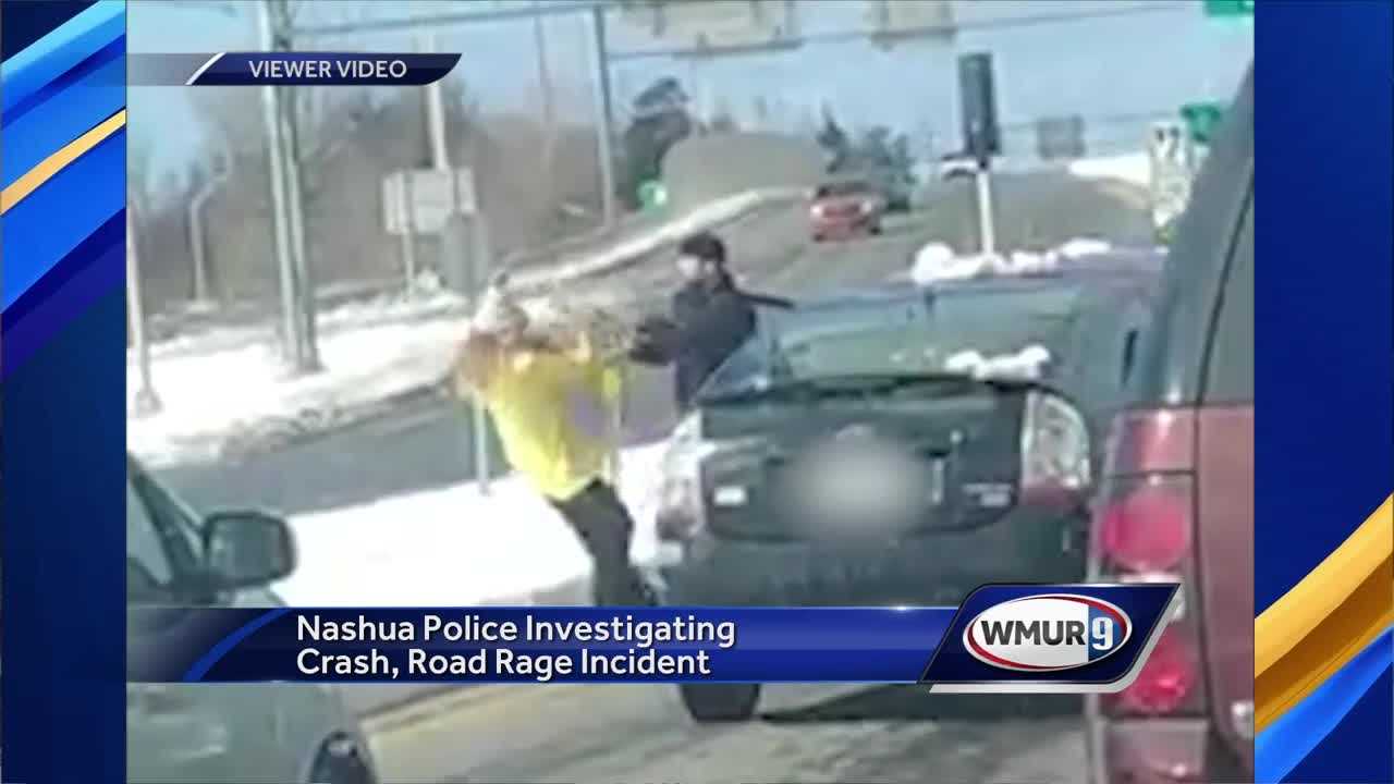 Nashua police investigate 'road rage' incident caught on video New