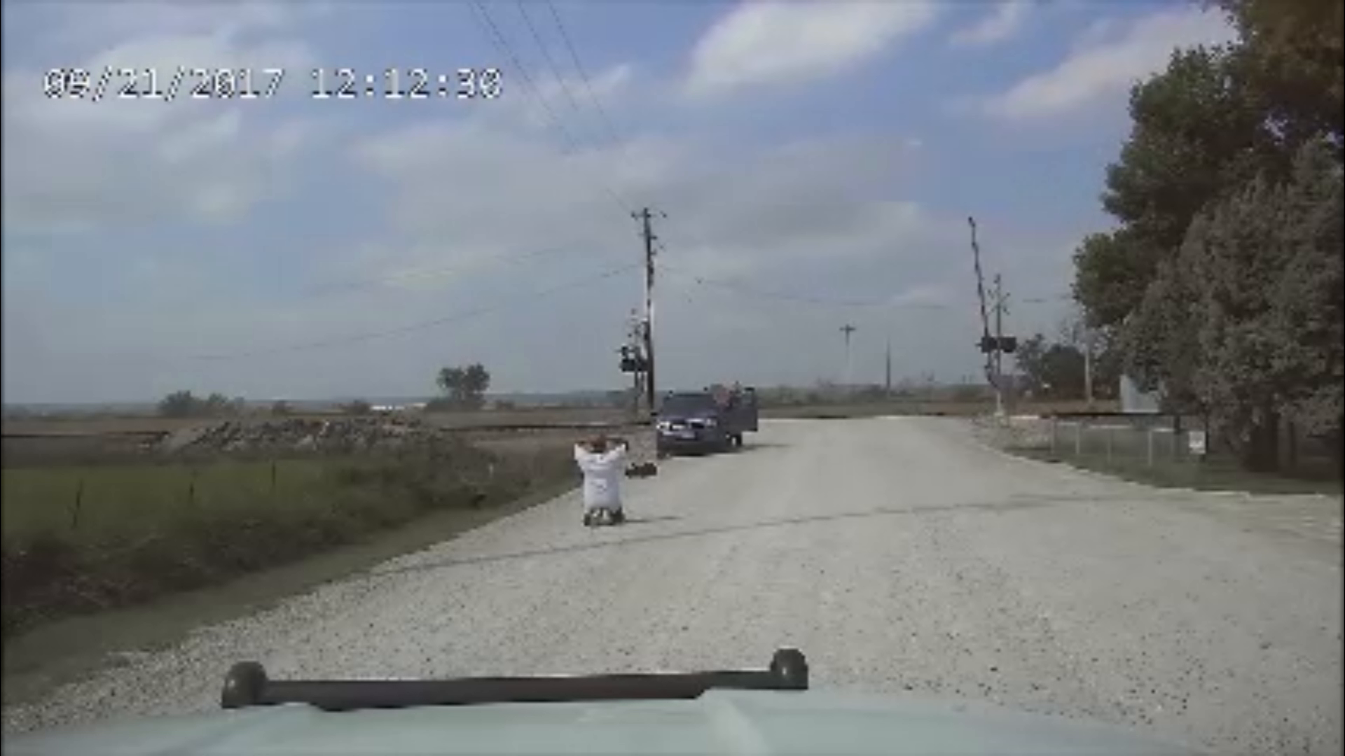 Video of escaped inmate's arrest